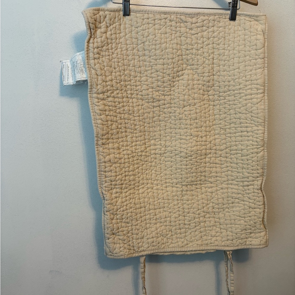 Pottery Barn pick-stitch standard sham
